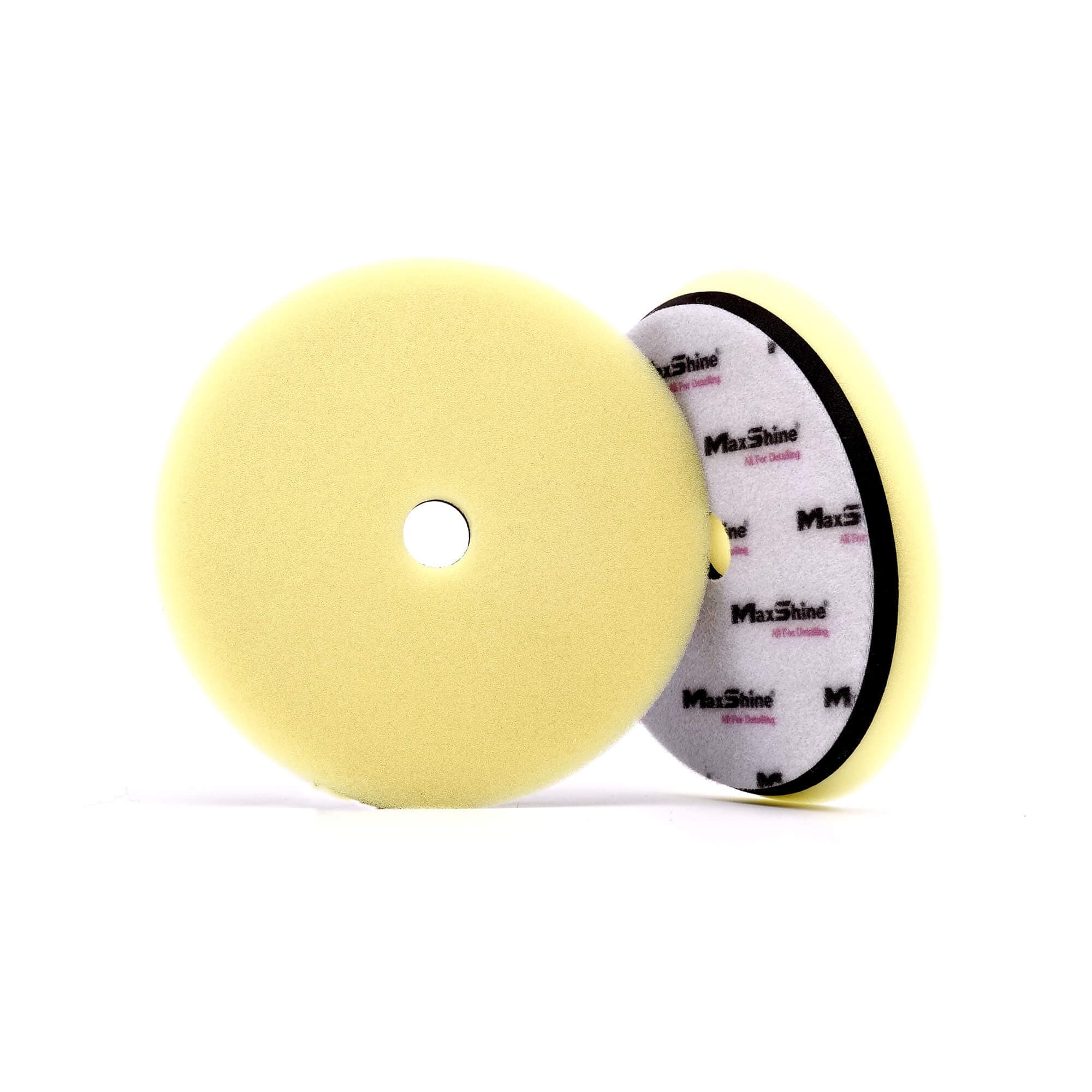 MAXSHINE Pad do polerowania piankowy + guma low profile yellow 6 cali/150mm żółty