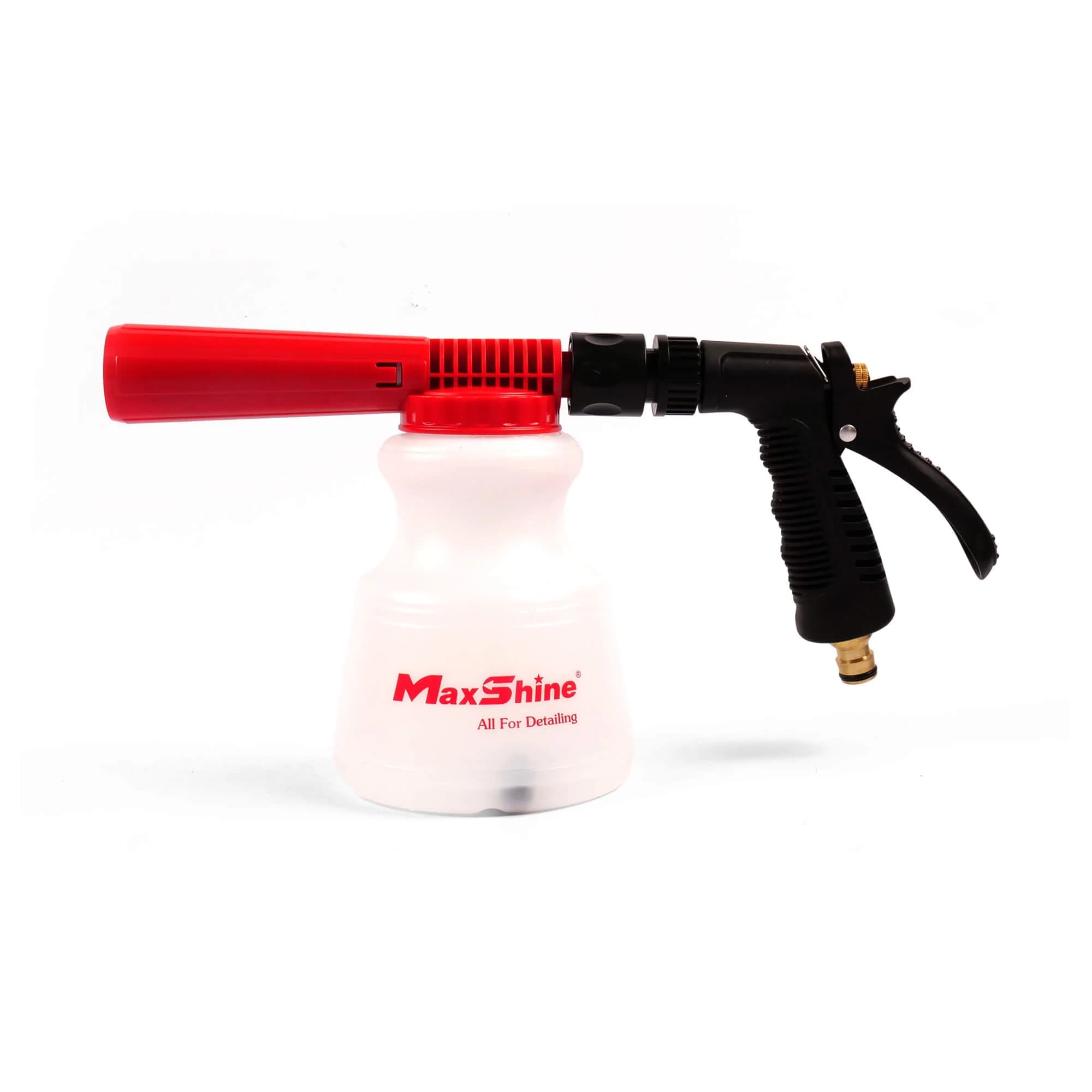 MAXSHINE Pistolet niskociśnieniowy do piany 1000ml biały/czerwony/czarny