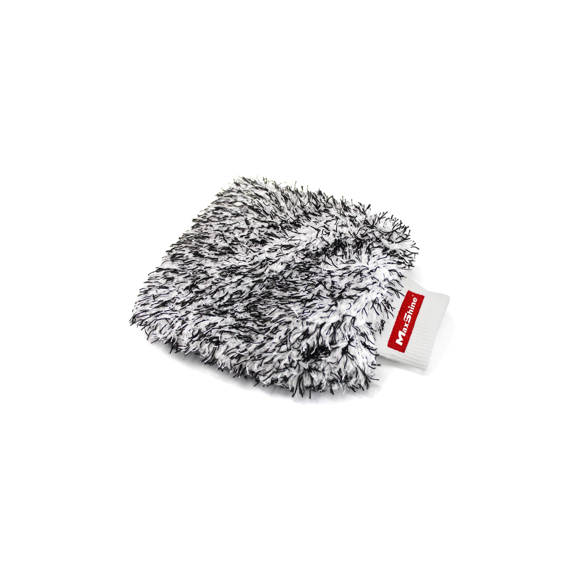 MAXSHINE Rękawica do mycia auta microfiber dualcolor biały/czarny