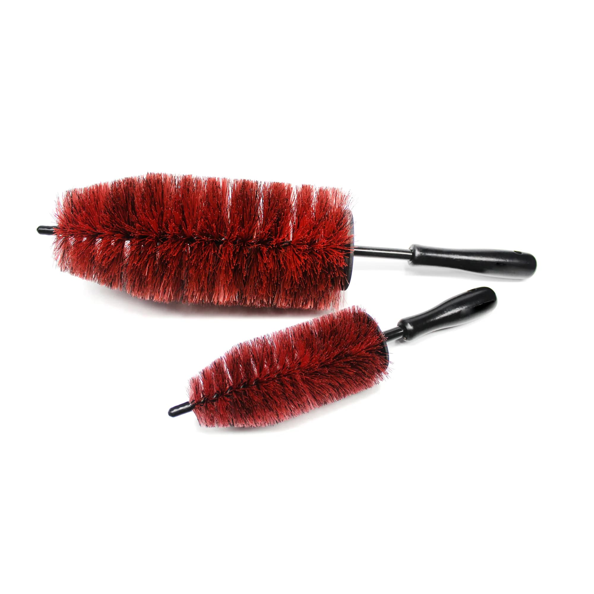 MAXSHINE Szczotka do felg krótka short 40cm czerwony