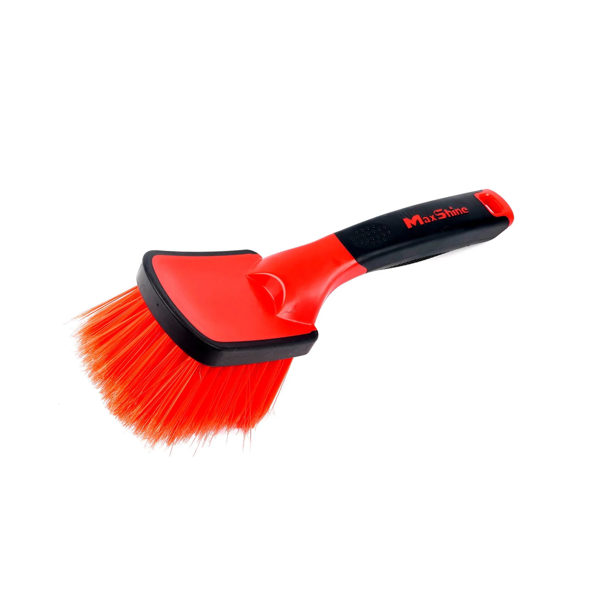 MAXSHINE Szczotka do kół i karoserii soft grip czerwony/czarny