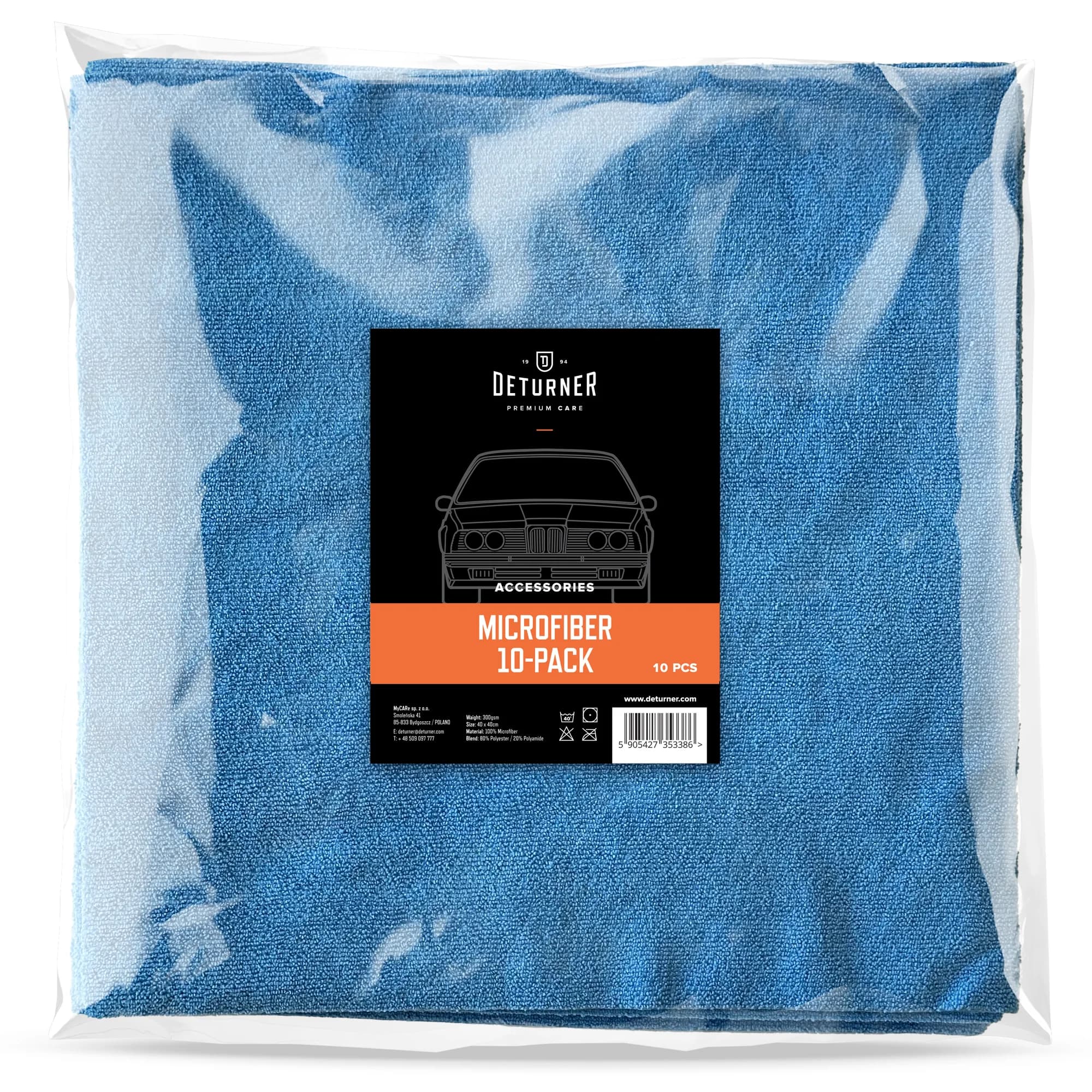 DETURNER Microfiber 10-pack