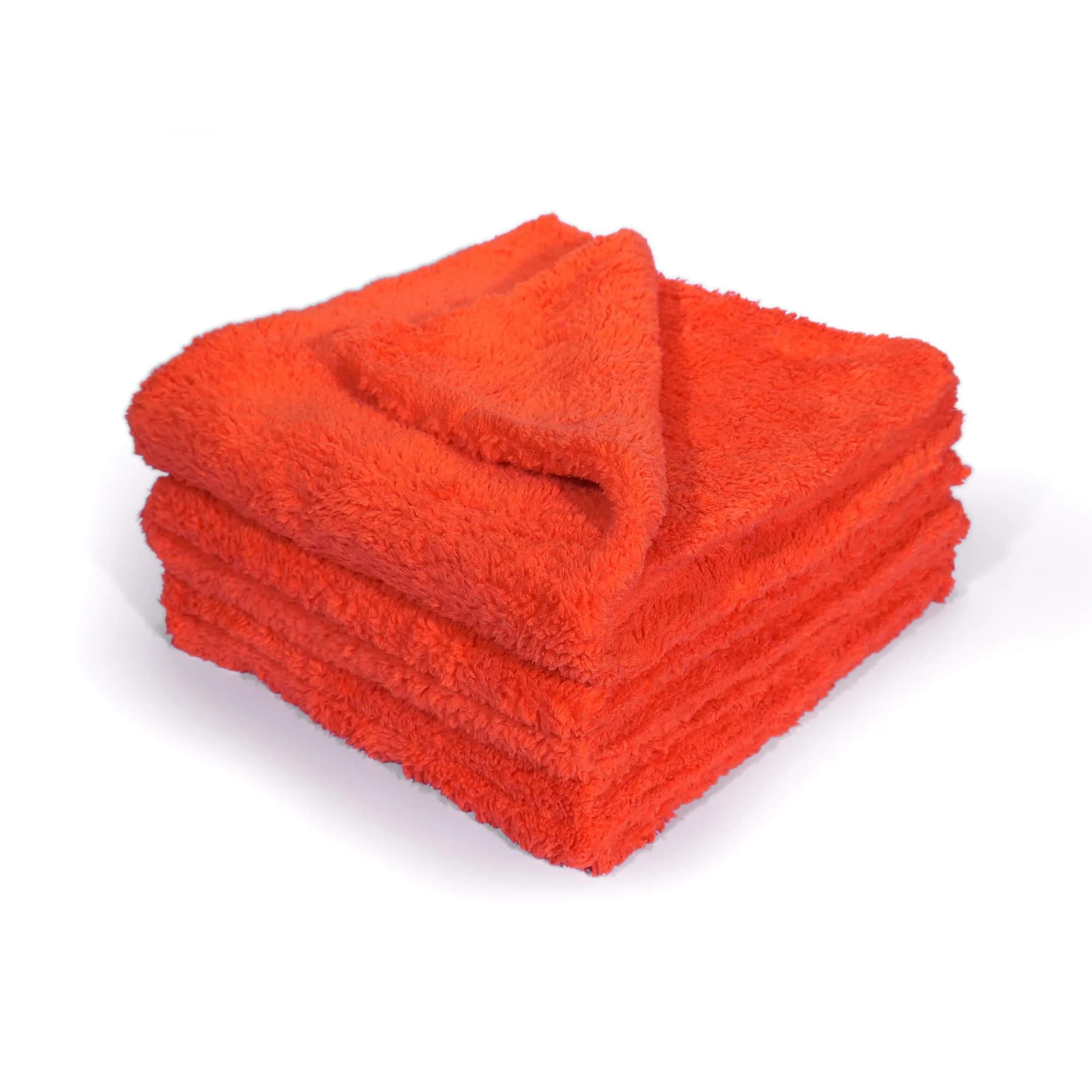MAXSHINE Ręcznik polishing crazy do usuwania wosku 600g 40x40cm pomarańczowy 3-pack
