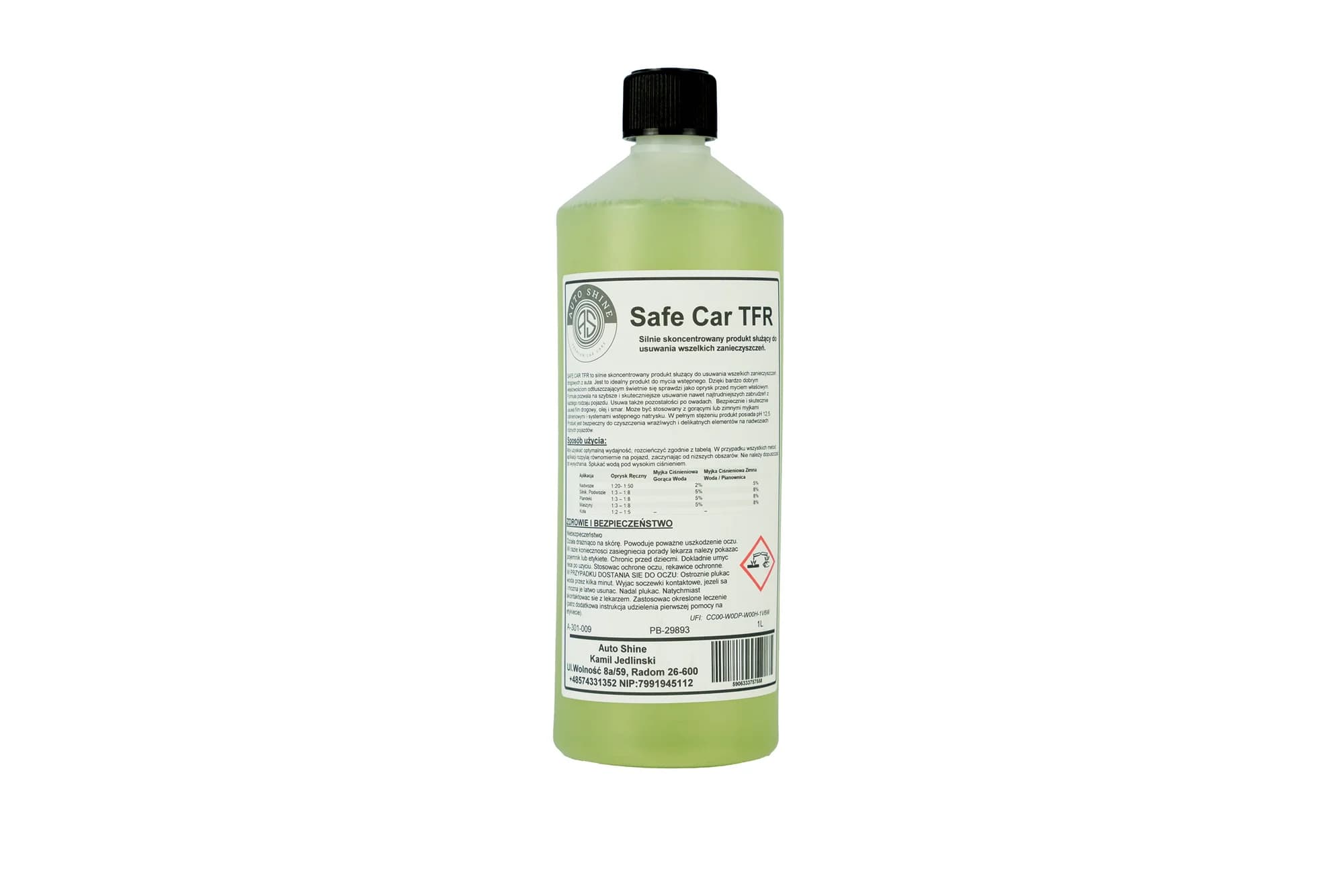 AUTO SHINE Safe car tfr 1l