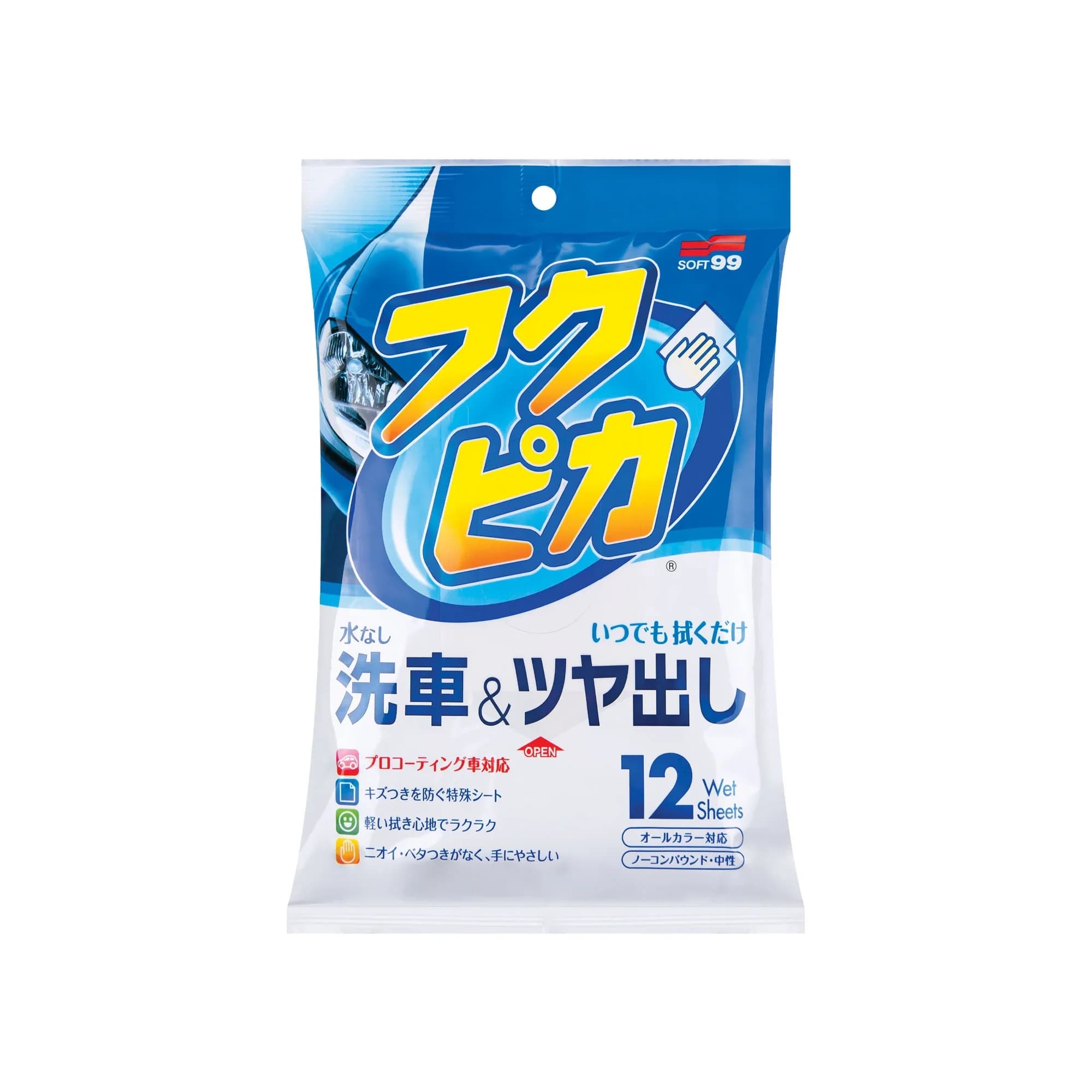 SOFT99 Fukupika wash&wax 12szt.