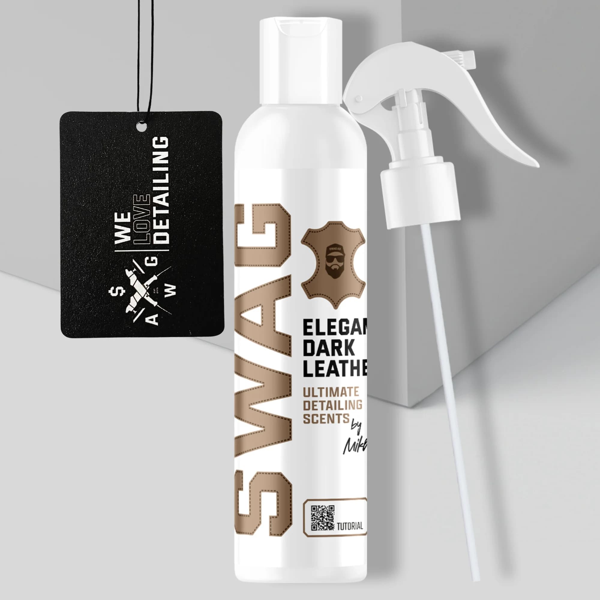 SWAG Elegant dark leather 150ml + zawieszka